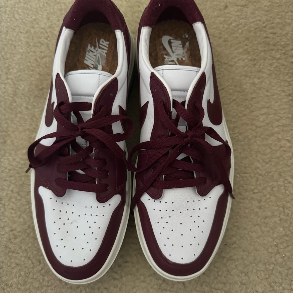 Jordan 1 Platform Sneaker- women’s 12, men’s 10.5